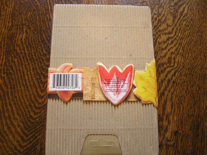 1997 B Via International Boxed Set Of 6 FLOWER & LEAF Metal COOKIE CUTTERS~~NIB! gallery