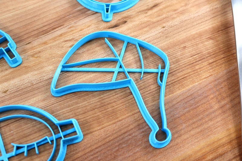 Bedtime Cookie Cutters - Clock Cookie, Bed Cookie, Pillow Cookie, Sleep Mask gallery