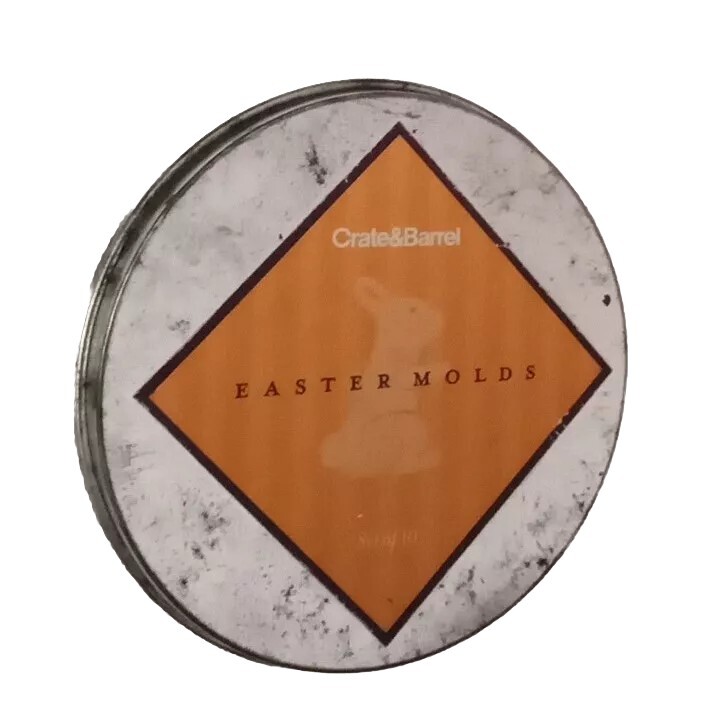 Molds Crate & Barrel Butter Chocolate Set of 10 Bunnies, Lamb, Eggs, Duck Easter gallery