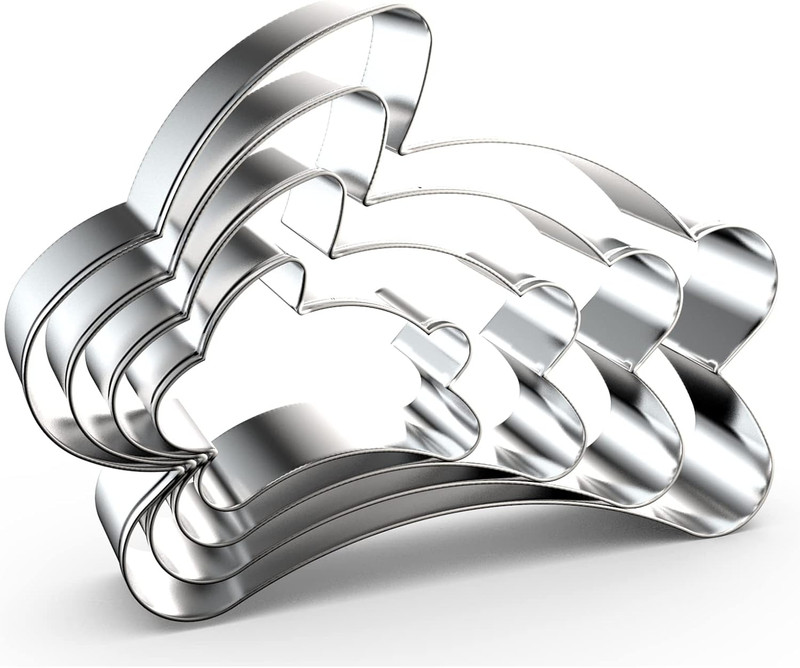 Rabbit Cookie Cutter Set of 4 in Assorted Sizes - 5 Inch, 4 Inch, 3 Inch, 2 Inch gallery