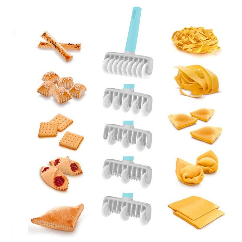 Wheel Roller Pastry Mould Household Baking Pastry Tools Wheels Time-Saver Dou... gallery