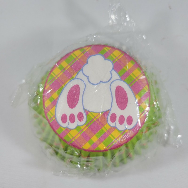 Easter Bunny Butt Cupcake Liners Bunny Rabbit Baking Cups gallery