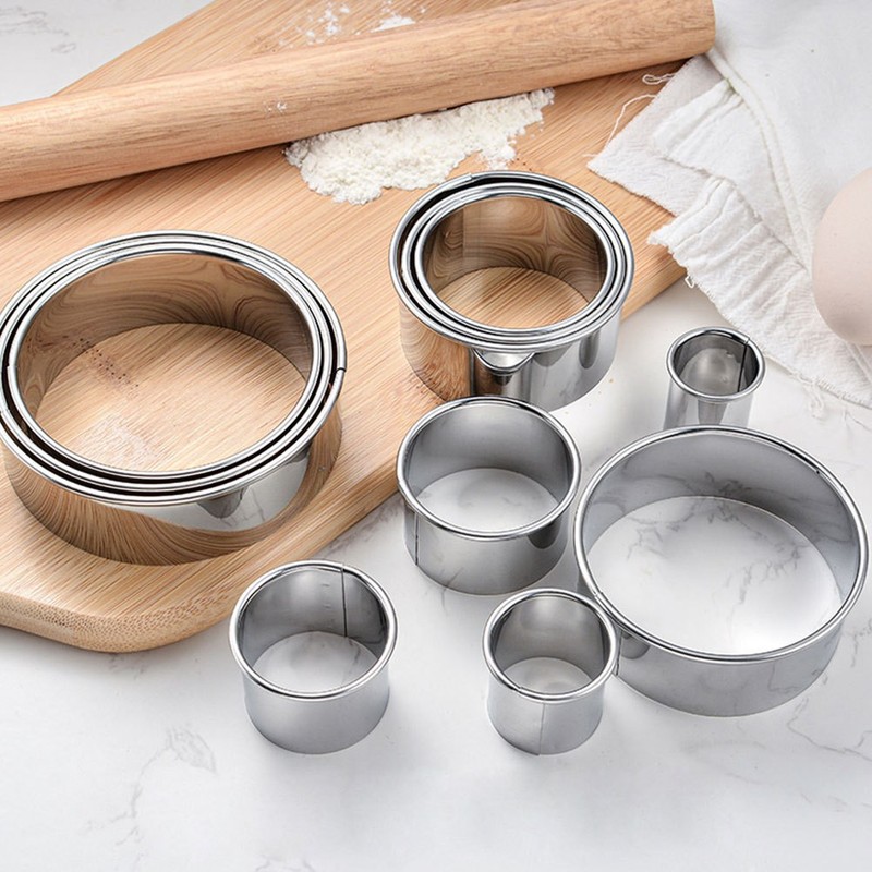 Tart Ring Cake Rings Crumpet Stainless Steel Baking Tools Dessert gallery