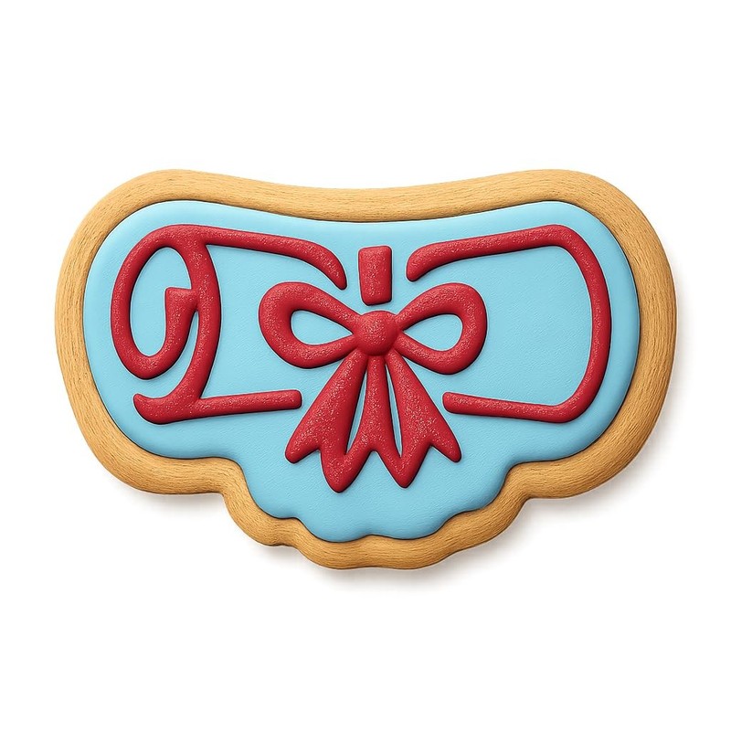 Graduation Scroll Cookie Cutter & Stamp, Fondant & Clay - 4x2.1 gallery