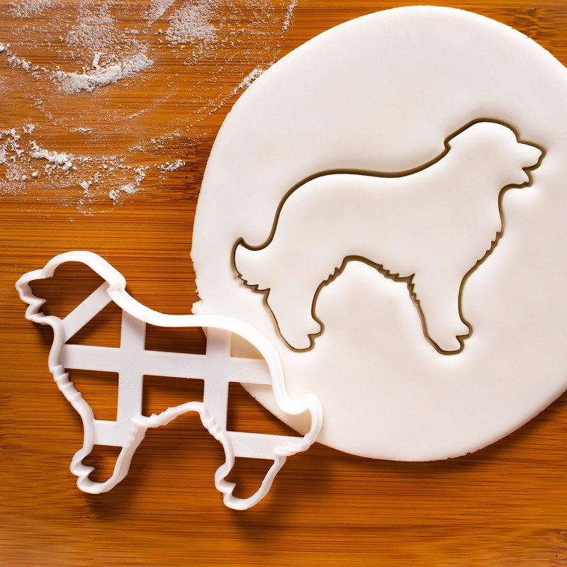 Leonberger Body Cookie Cutter – portrait mountain lion working dog treats rescue