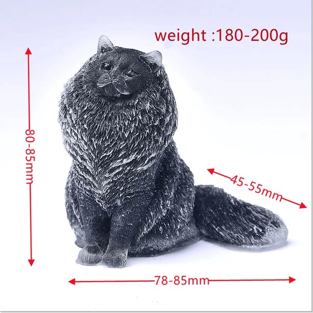 cat Resin, plaster, soap, candle mold 0-1 gallery