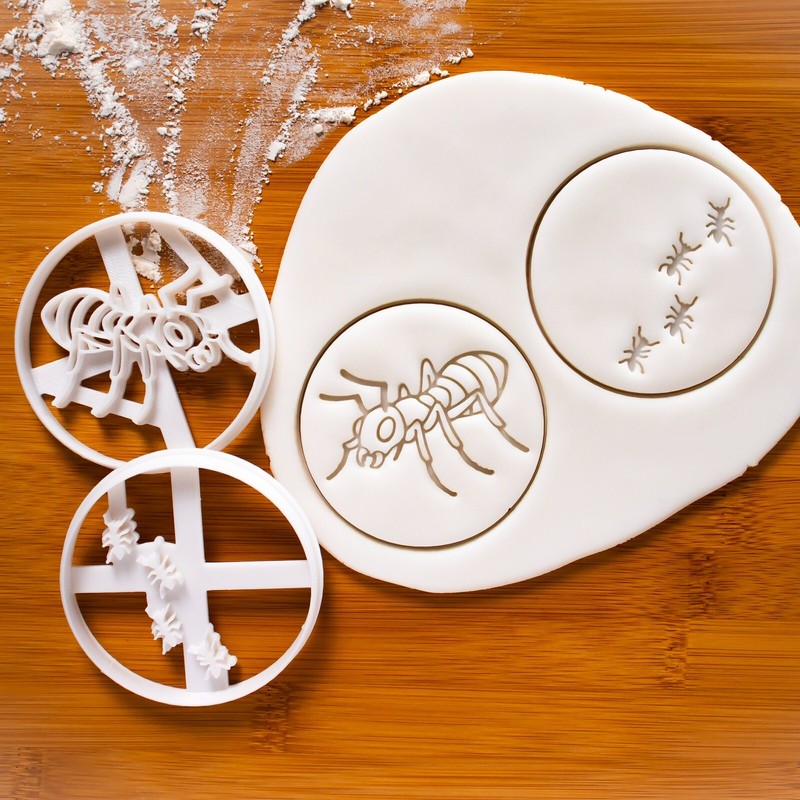 Realistic Ant & Ants Trail Cookie Cutters – garden insect nature outdoor camping