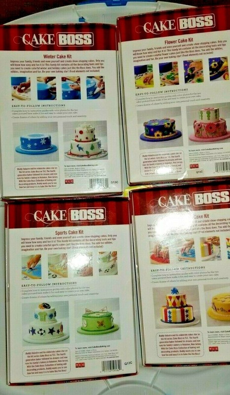 Cake Boss Sports Cake Kit, Circus Cake Kit, Flower Cake Kit, Winter Cake Kit gallery