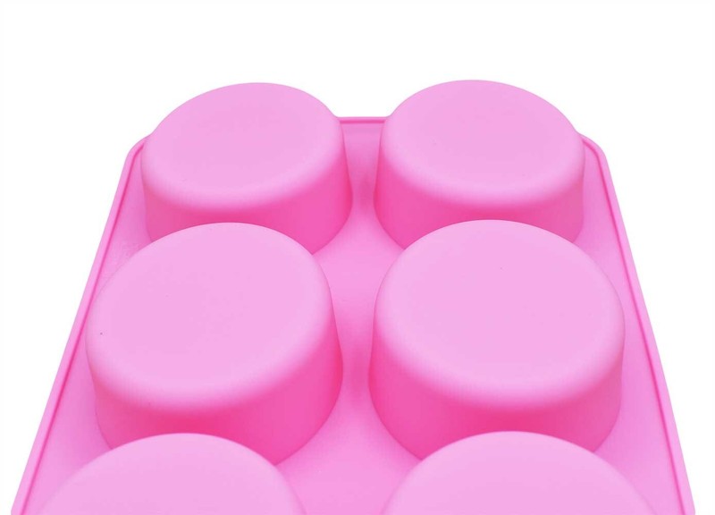 2 Pack of Soap Oval Molds, 6 Cavities Silicone Chocolate Baking , Homemade DIY gallery