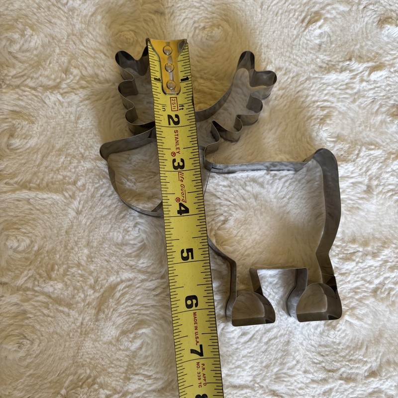 Birkmann Reindeer And Truck With Tree -2 Large Christmas Cookie Cutters 7" gallery
