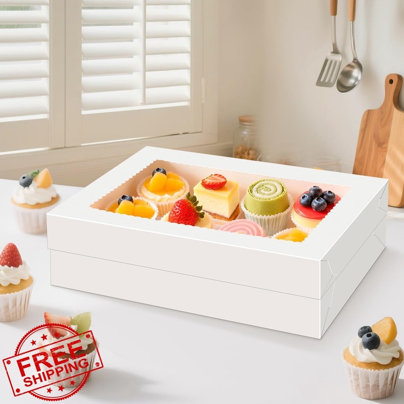 Essenya 14X10X4 Inch Cake Boxes 15 Pcs gallery