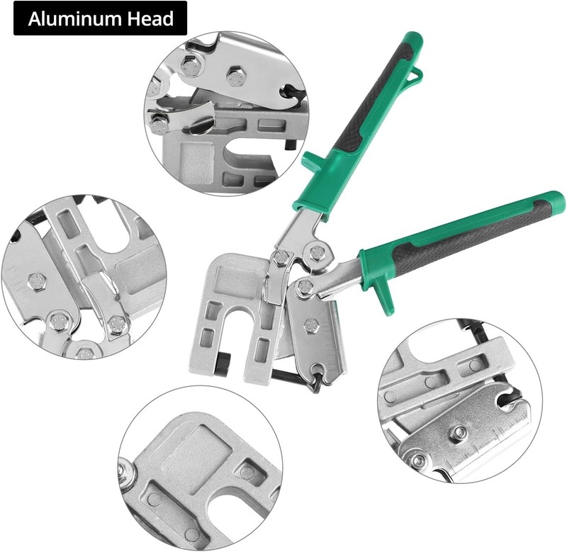 Metal Stud Crimper - 10 Inches Heavy Duty Punch Lock Crimper Framing Fastening gallery