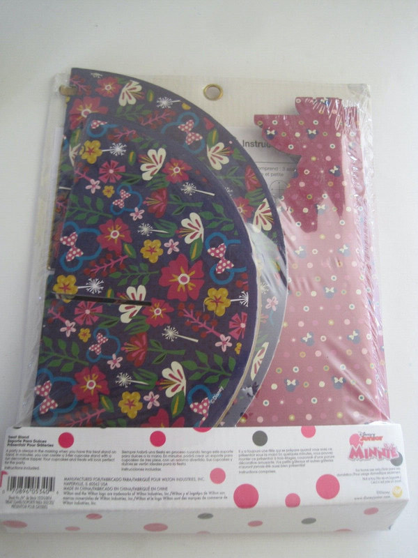 Disney Junior Minnie Mouse Cardboard Cupcake Stand NIP gallery