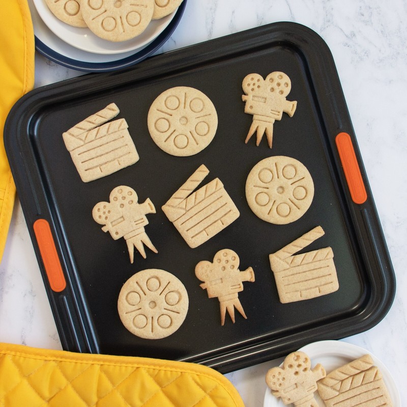 Movie Reel, Video Camera, Clapboard Cookie Cutters Set - director film cinema gallery