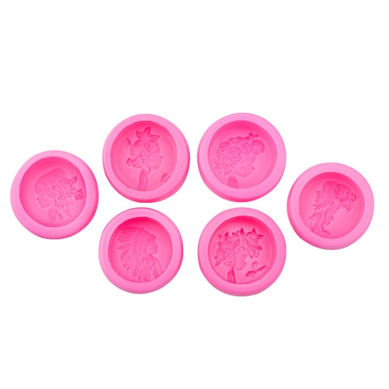 3D Fondant Mold Little Girl Shaped Chocolate Mold Professional Baking Tools gallery