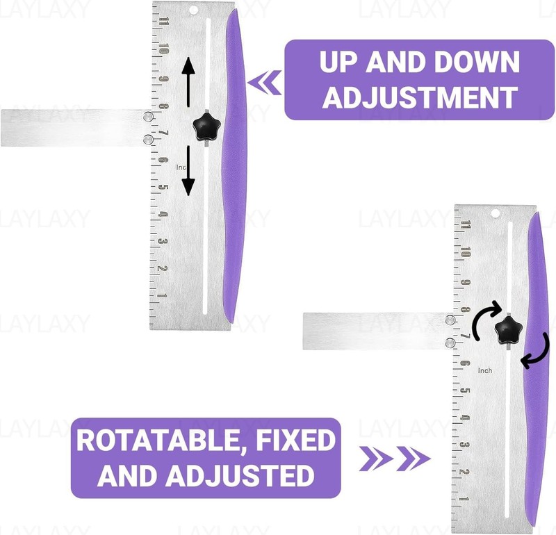 12 Inch Stainless Steel Cake Scraper, Leveler and Smoother, Icing Spatula, Pe... gallery