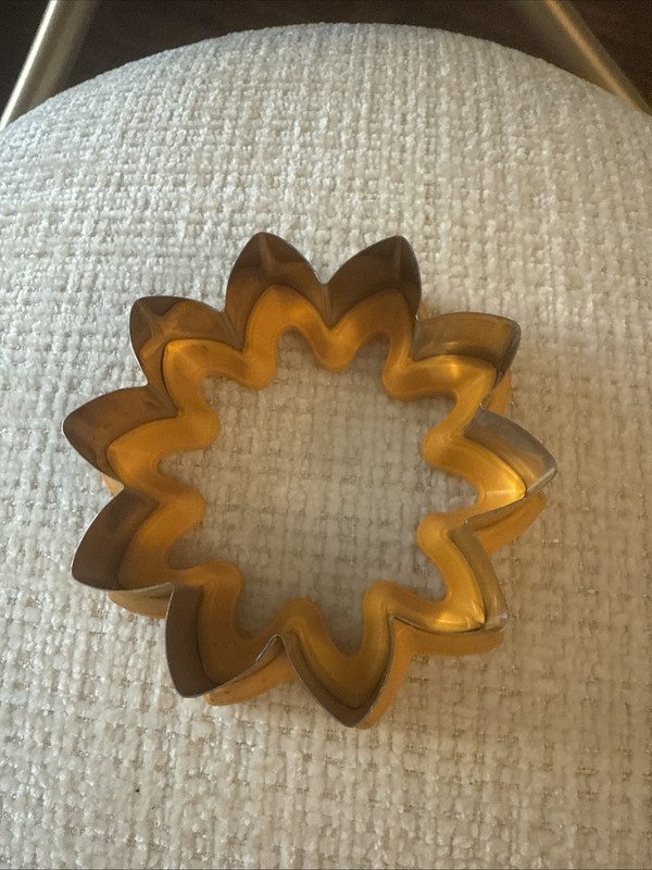 Sunflower Cookie Cutter Stamp Flower-Shaped Cookie Cutter