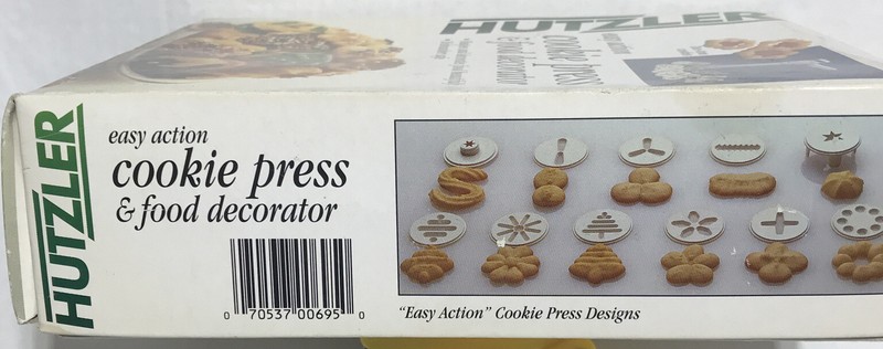 Hutzler Easy Action Cookie Press & Food Decorator  gallery