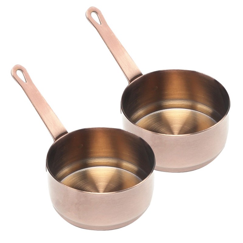 2 Pcs Condiment Dish Small Stainless Steel Bowls Reusable Sauce Containers gallery