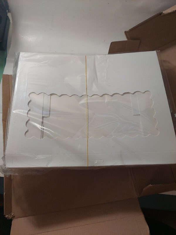Cupcake Containers Cupcake Boxes with Window & Inserts 8 Grids, White, 25pcs gallery