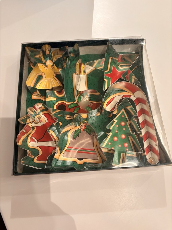 New Cookie Cutters Christmas, Fox Run Craftsmen, Made in The USA, 7 Cutters gallery