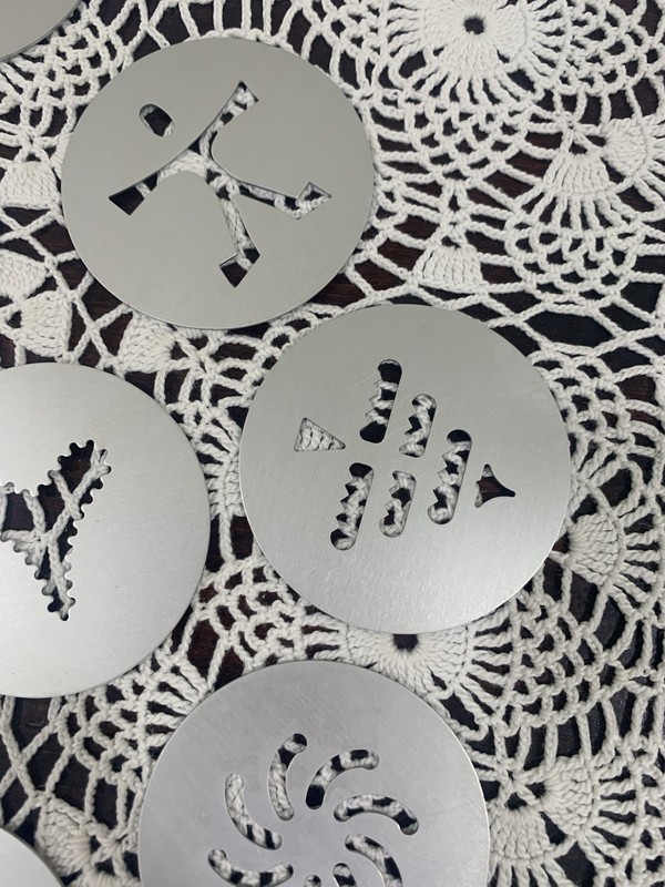 Hamilton Beach Super Shooter (10) COOKIE DISCS Replacement PARTS 80000 & 80080 gallery