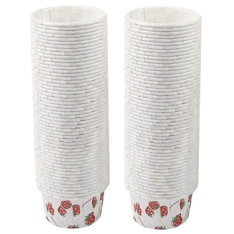 Cupcake Liners Mini Round Cake Paper Baking Cups Pastry Muffin Cases 100 PCS