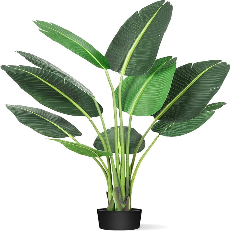 Garveehome 60 Ins Artificial Tree Bird Of Paradise Artificial Plant 10 Trunks