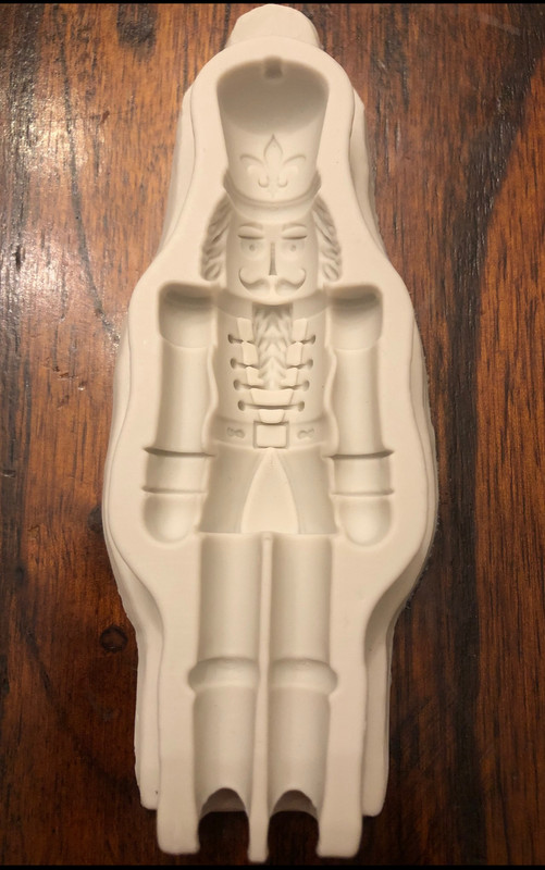 NEW NUTCRACKER CHRISTMAS ORNAMENT SILICONE CANDY CHOCOLATE RESIN FONDANT MOLD gallery