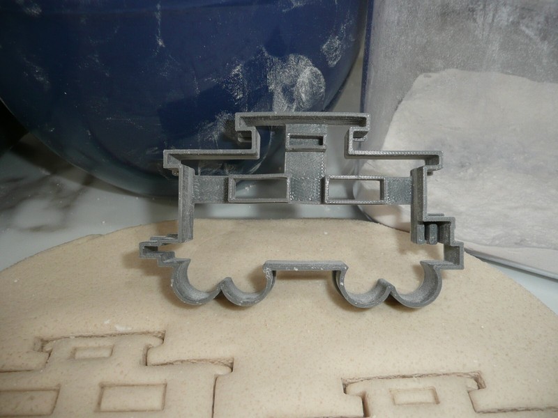 CABOOSE 2 WITH BALCONY LANDING TRAIN CAR COOKIE CUTTER USA PR5321 gallery