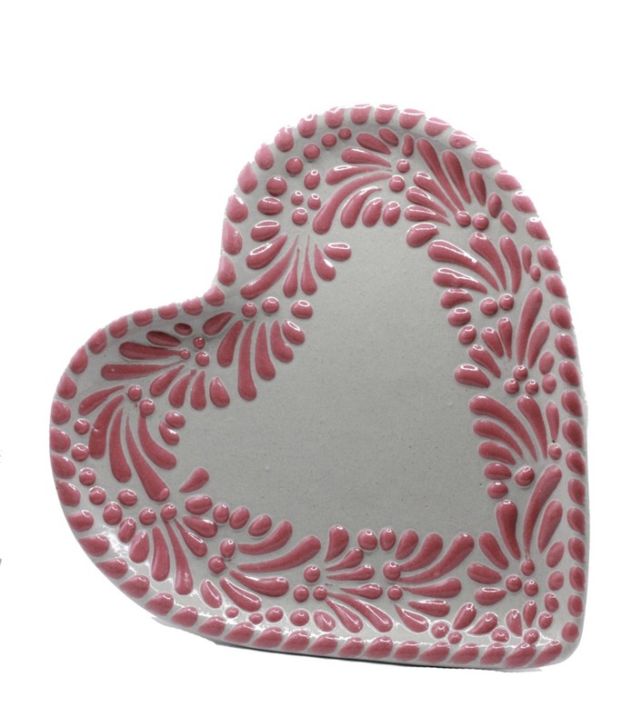 Talavera Heart Cake Stand Hand Painted – Heart Cake Stand