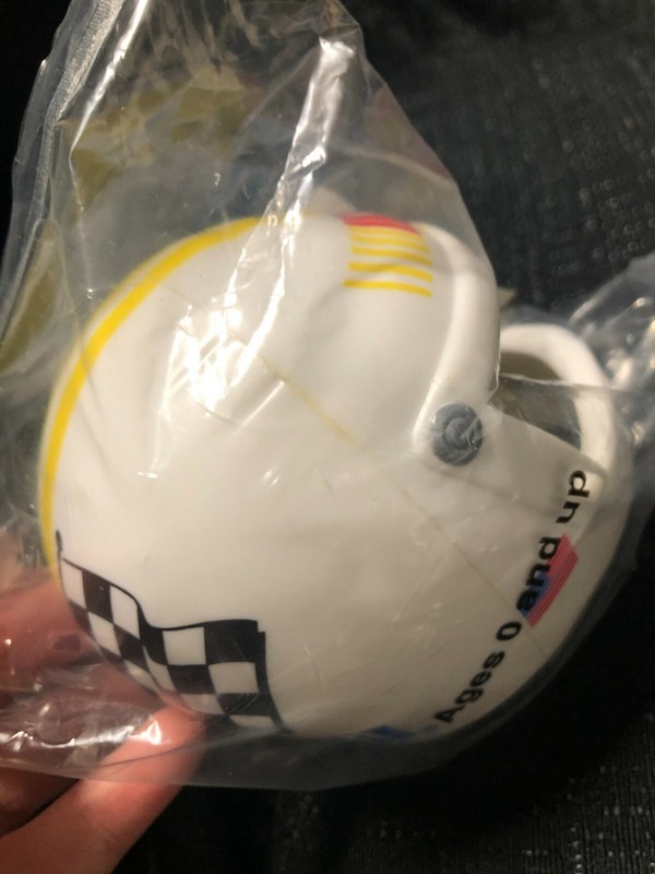 DecopPac NASCAR race car driver helmet cake topper / decorating / NEW gallery