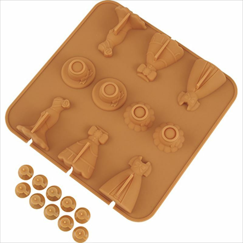 Japanese KAI House Dress Hat Silicone Deco chocolate mold Fp-5392