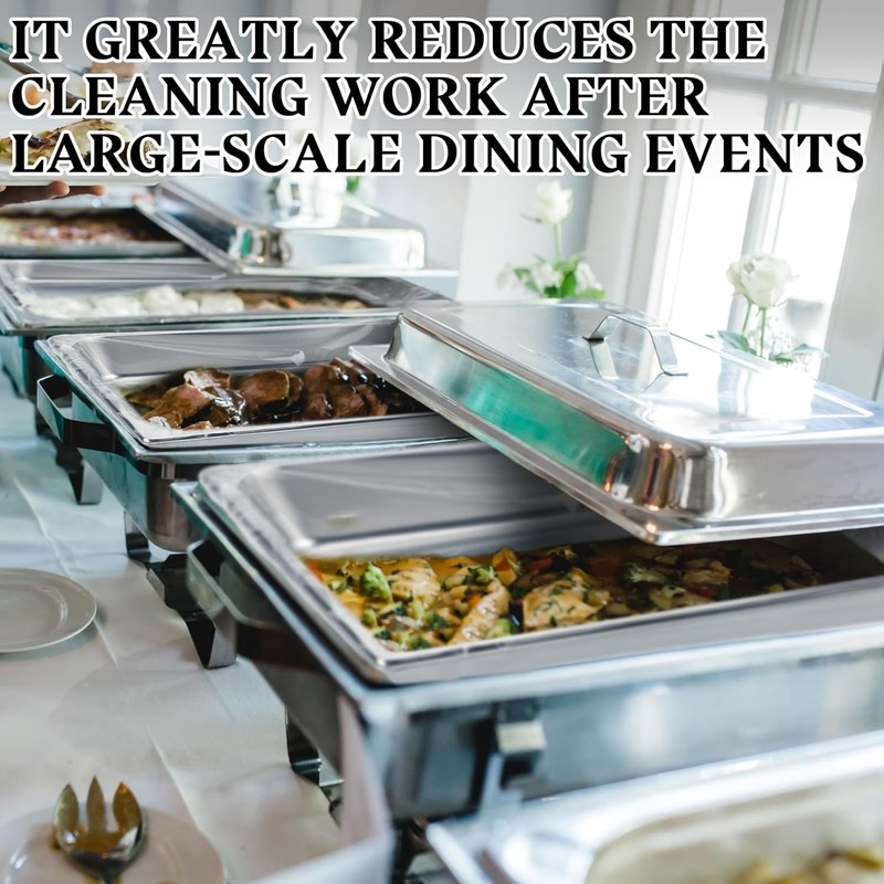 Versatile 50 Pcs Cooking Liners, Heat Resistant for Roasters, Microwaves & More gallery