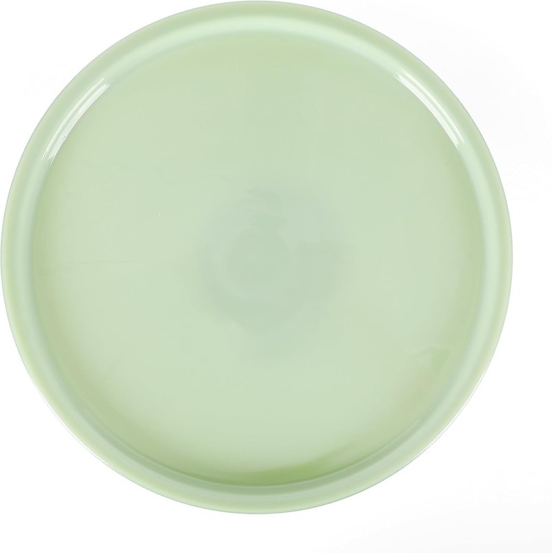 Highbrook 10-Inch Jadeite Cake Stand with Glass Dome – Vintage-Style Pedestal... gallery