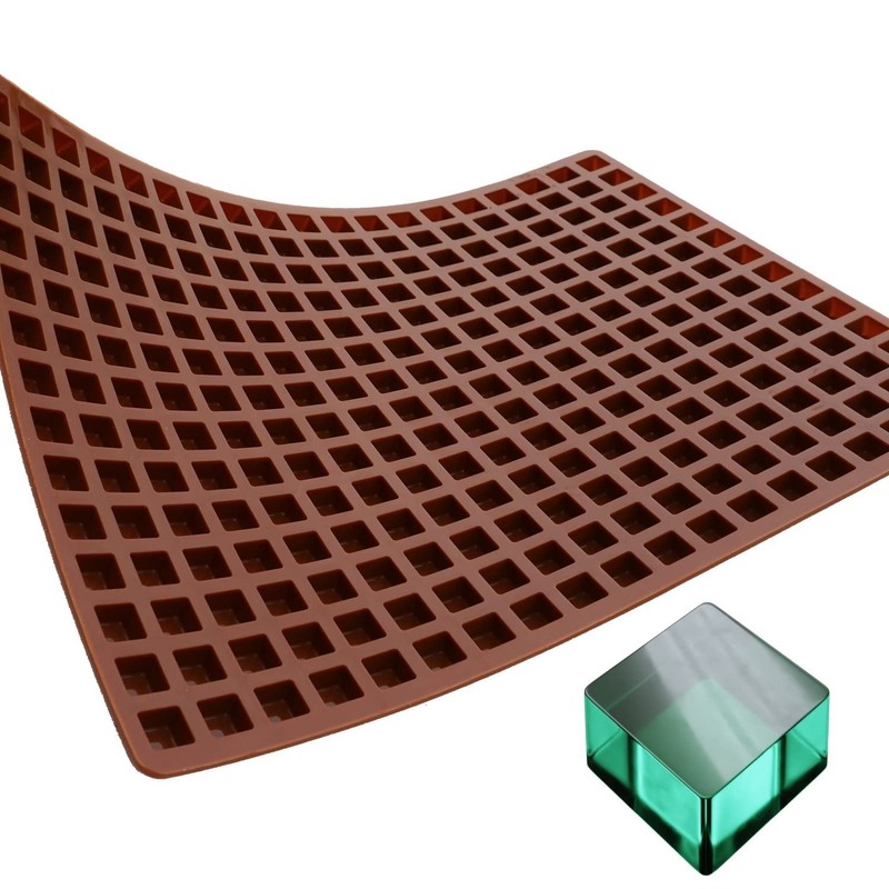 Square Silicone Candy Mold - 266 Cavity, 2mL for Chocolates, Gummies, and Treats gallery