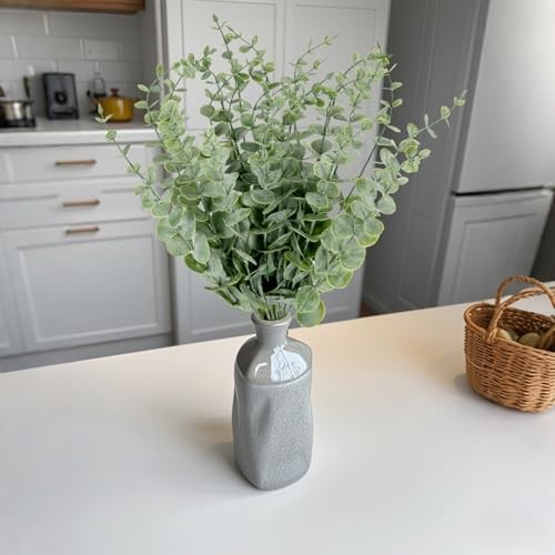 20pcs Eucalyptus Stems Artificial Eucalyptus Leaves Stems Artificial Fake gallery