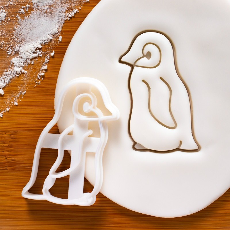 Emperor Penguin & Baby Penguin Cookie Cutters Set - cute arctic animal Antarctic gallery