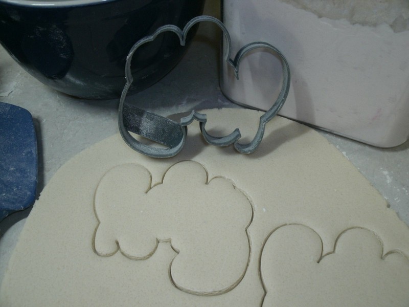 BABY WORD CURSIVE FUN FONT SHOWER GENDER REVEAL COOKIE CUTTER USA PR845