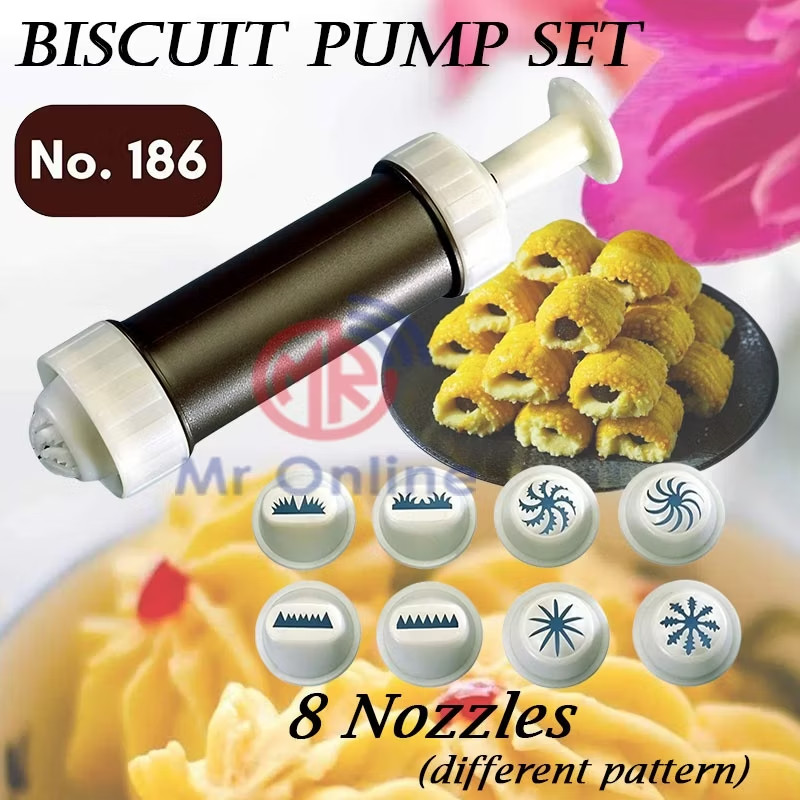 Mold Biscuits Semperit Presser Pineapple Tart Cookies Pump (8 Pattern) EXPRESS