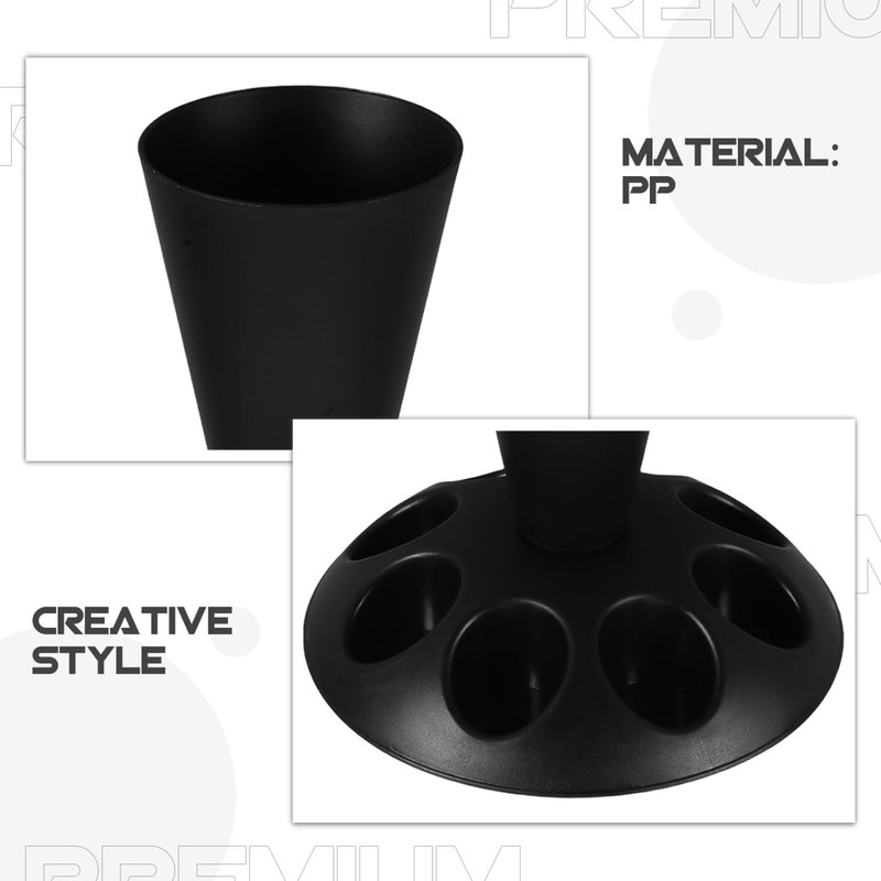 Plastic Piping Bag Stand, Nozzle Slots, Holder, Rack, Baking, Icing, Decorate gallery