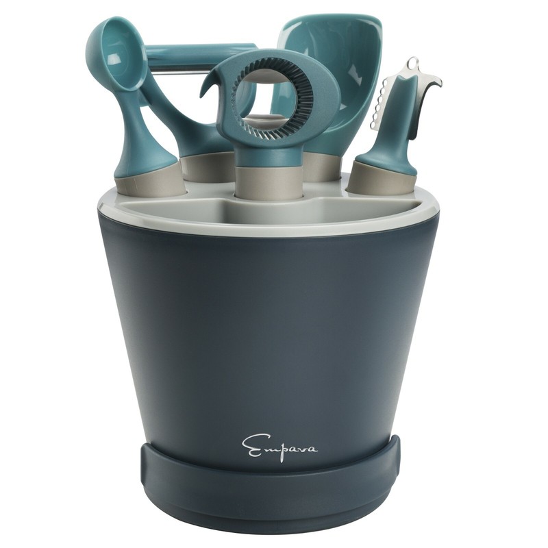 Crock Sets with 5 Pieces Kitchen Gadgets with Herb Cutter, Melon Baller, Ice Cre gallery