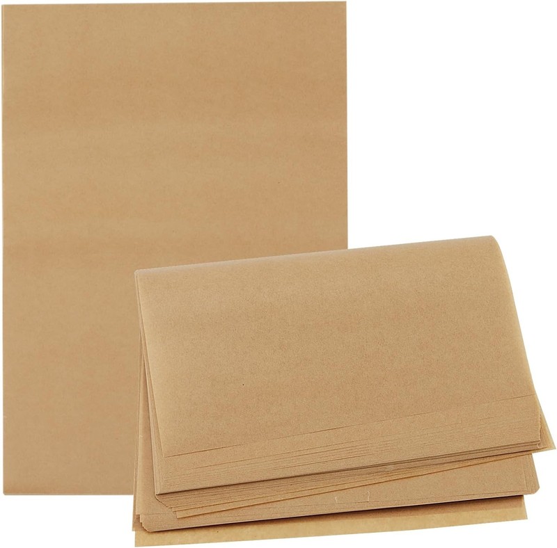 400 PCS 8 x 12 Inch Parchment Paper Sheets, Unbleached Precut Parchment