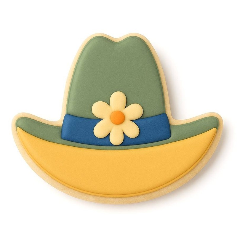 Western Cowboy Hat 3.5'' Cookie Cutter Metal gallery