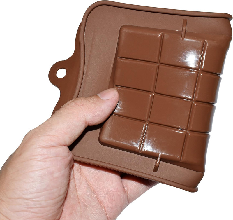Homedge Break-Apart Chocolate Molds, Set of 4 Packs Food Grade Non-Stick Silicon gallery