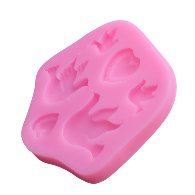 Cartoon Peace for Dove Molds 3D Handmade Soap Craft Baking Fond Family Gift gallery