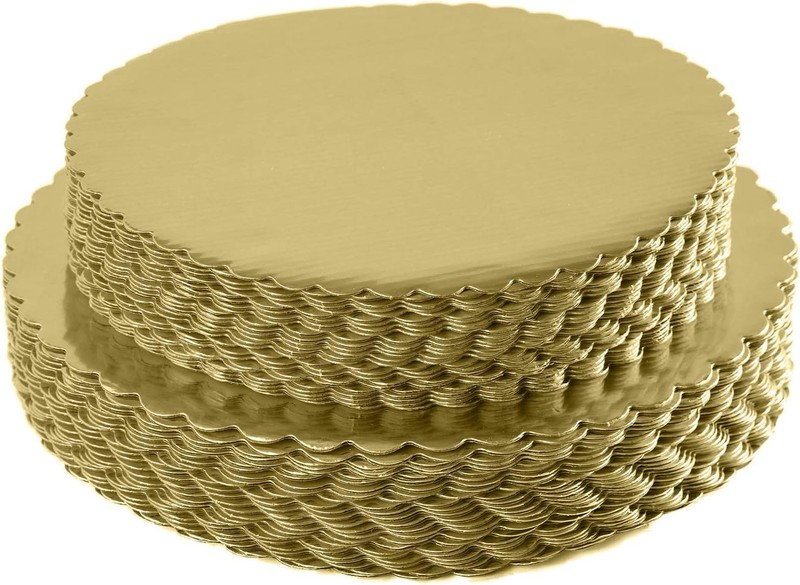30-Pack Cake Board Rounds, Circle Cardboard Base Boards, 8, 10 and 12-Inch. P... gallery