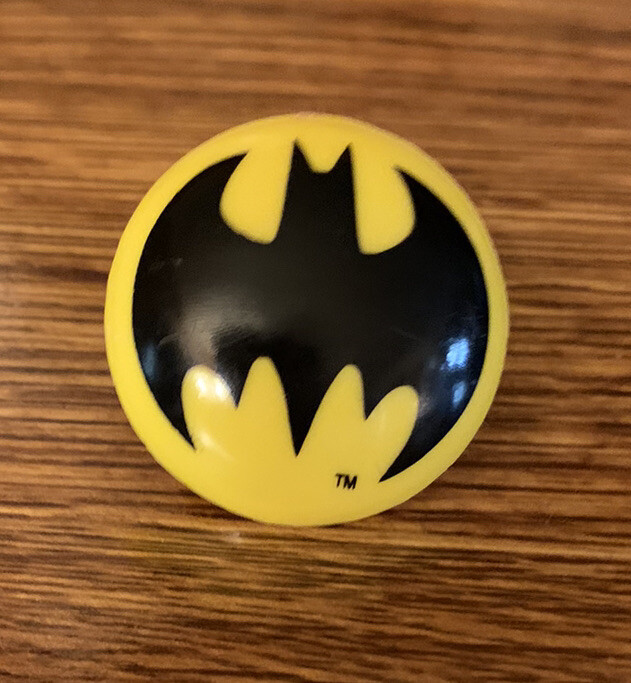Batman and Spiderman Plastic Cupcake Ring Cake Topper Party Favor gallery