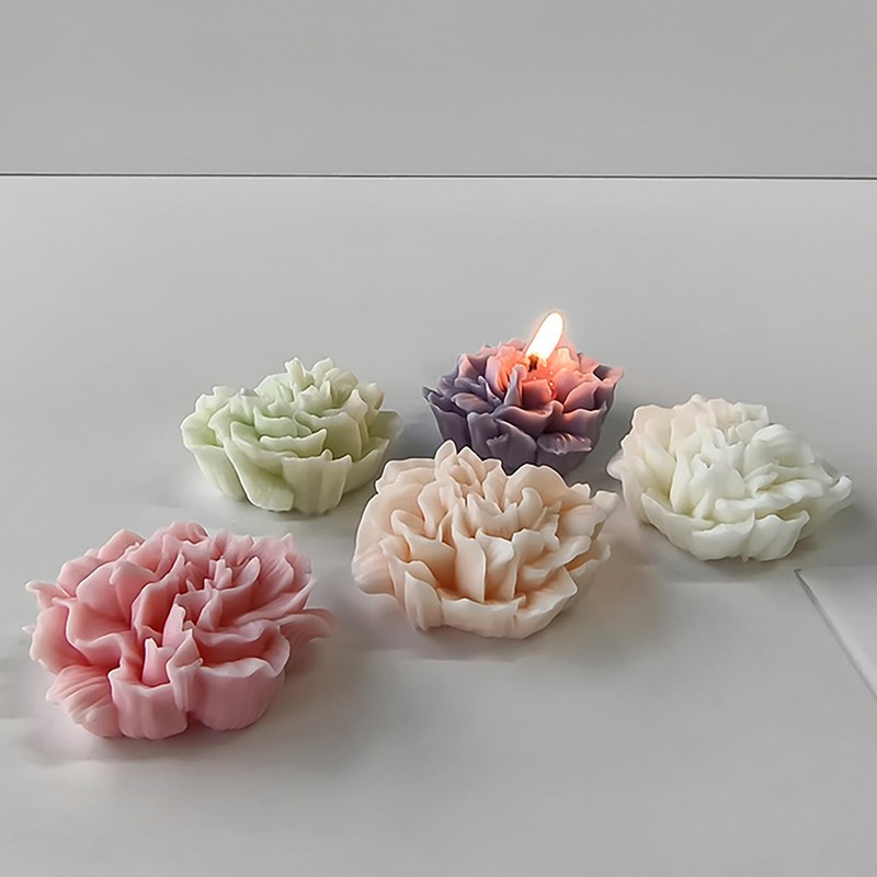 Flower Molds 1 inch (W) x 2 inches (L) x 1 (H), jh-flower-0705 gallery