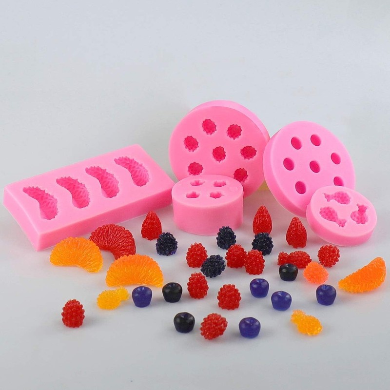 3D Blueberry Mulberry Candle Mold for Soap, Chocolate gallery